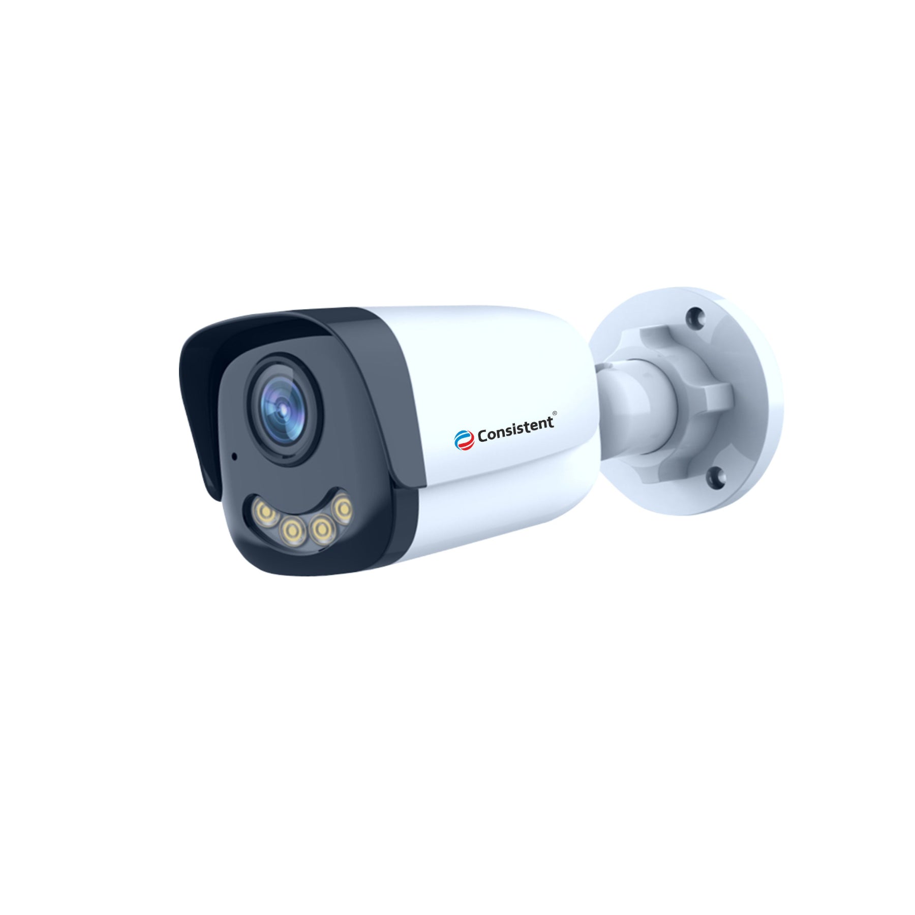Consistent 4MP Colored CCTV CAMERA 4MP BULLET-WARM (CTCMIBW4MP), Home Security Colored Weather Proof | Full HD 1080Px with Night Vision, 3 Axis Levels - Image 2
