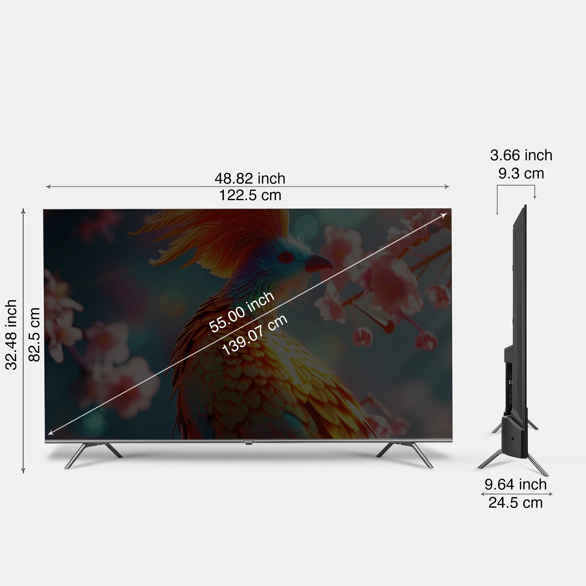 Sansui 140 cm (55) QLED (4K) Smart Google TV with Dolby Vision, Dolby Atmos, DTS & HDR10 (JSW55GSQLED) - Image 12
