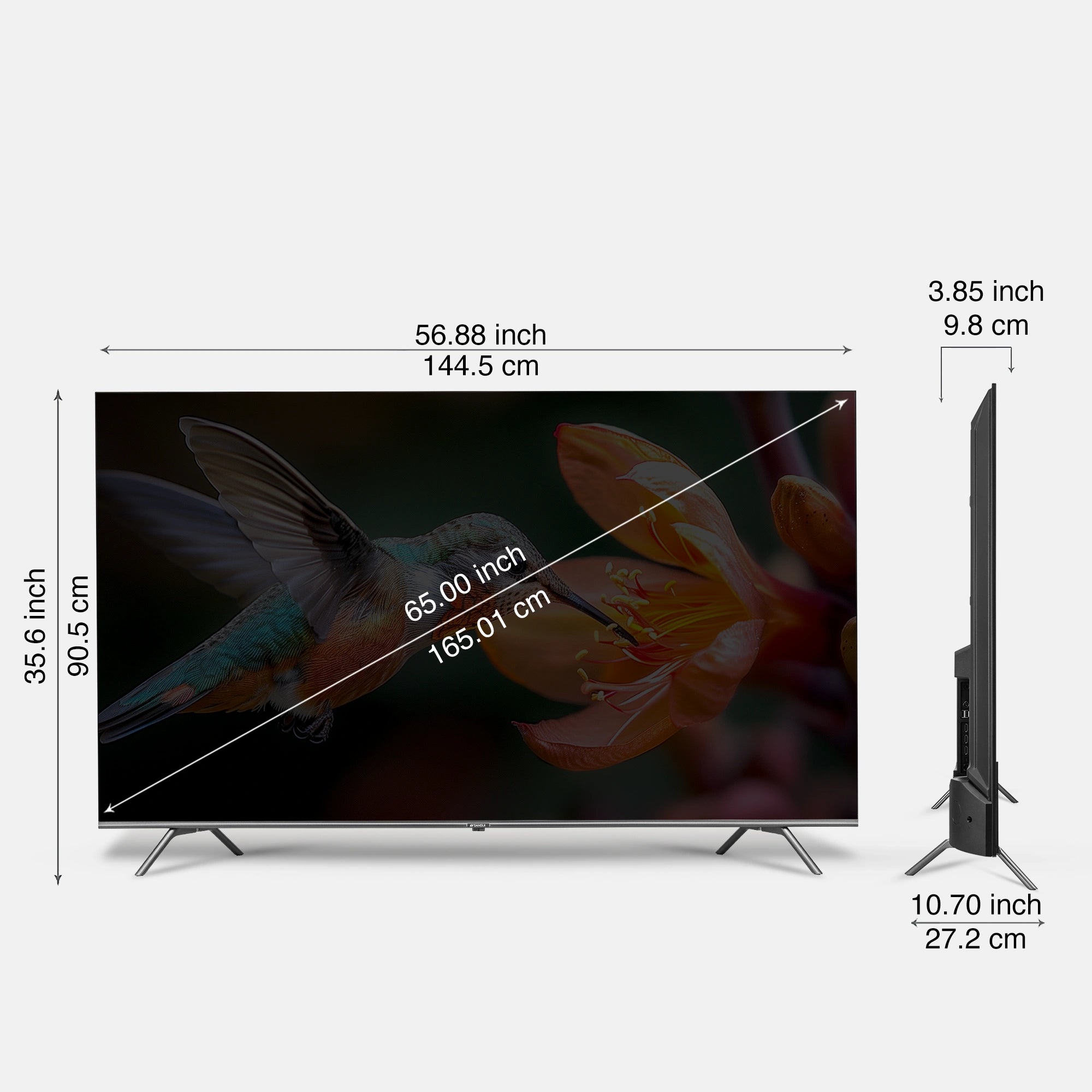 Sansui 165 cm (65) QLED (4K) Smart Google TV with Dolby Vision, Dolby Atmos, DTS & HDR10 (JSW65GSQLED) - Image 14