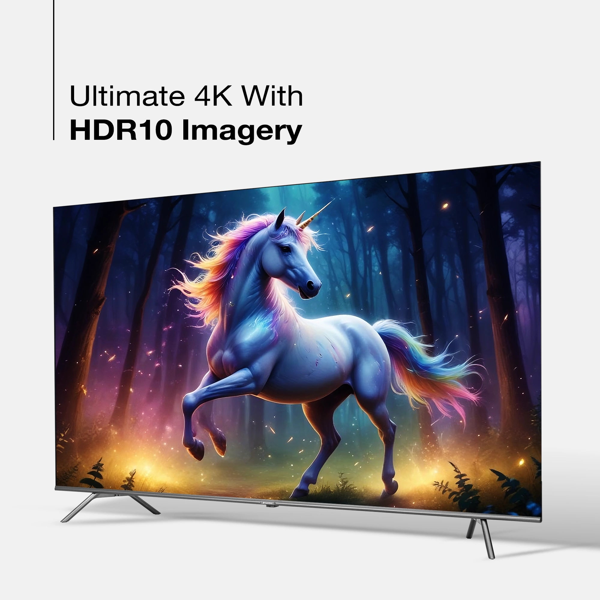 Sansui 165 cm (65) QLED (4K) Smart Google TV with Dolby Vision, Dolby Atmos, DTS & HDR10 (JSW65GSQLED) - Image 2