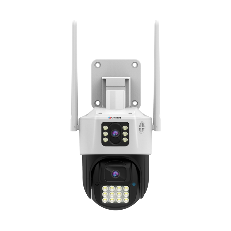 Consistent 2+2MP Linkage 4G Pan Tilt CCTV Camera, Outdoor Indoor Security Camera, Water Proof, 2 Way Talk, Motion Detect, Supports SD Card Up to 256 GB, Color Night Vision (Protect Linkage) - Image 3