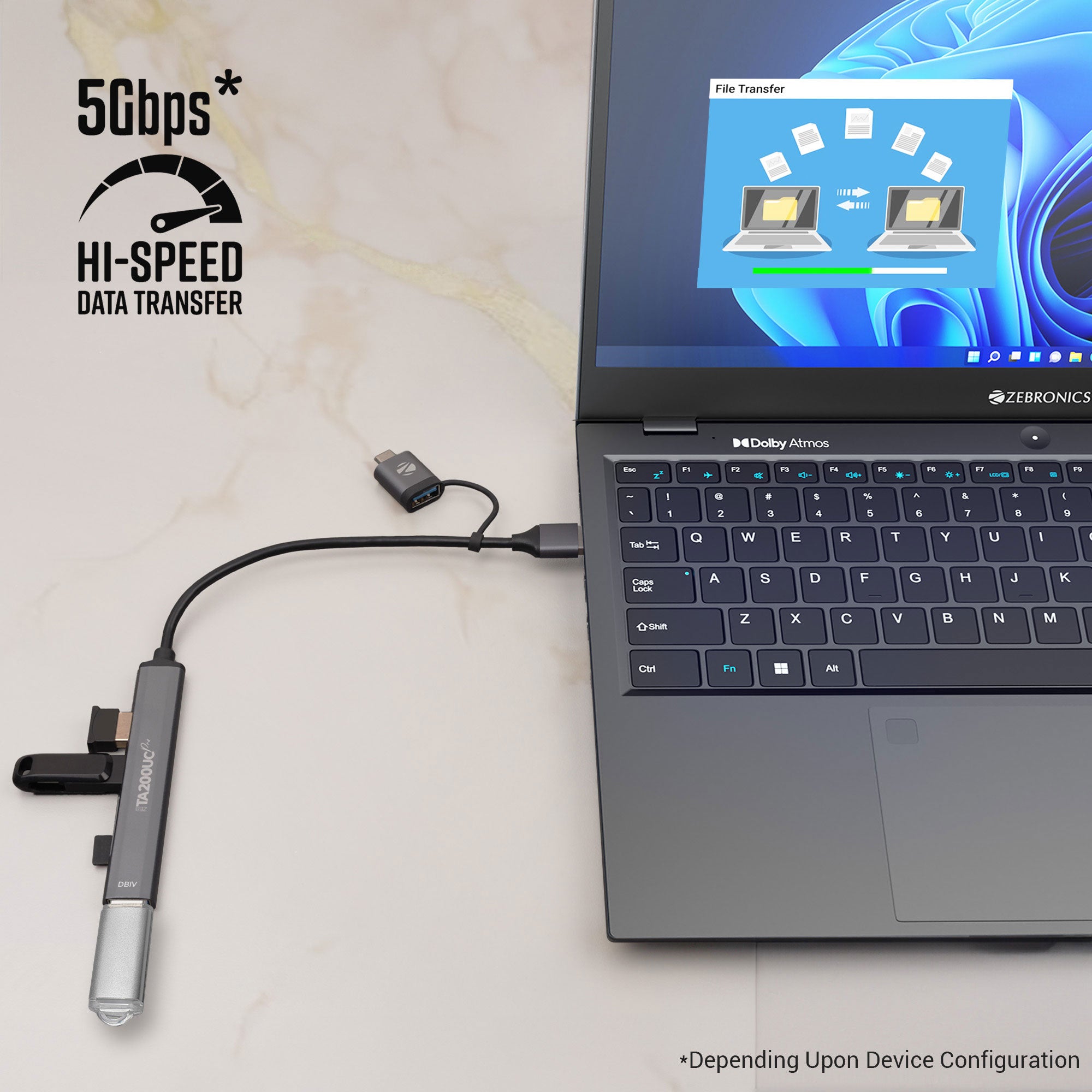 Zeb TA200UC Pro Multiport Hub - Image 3