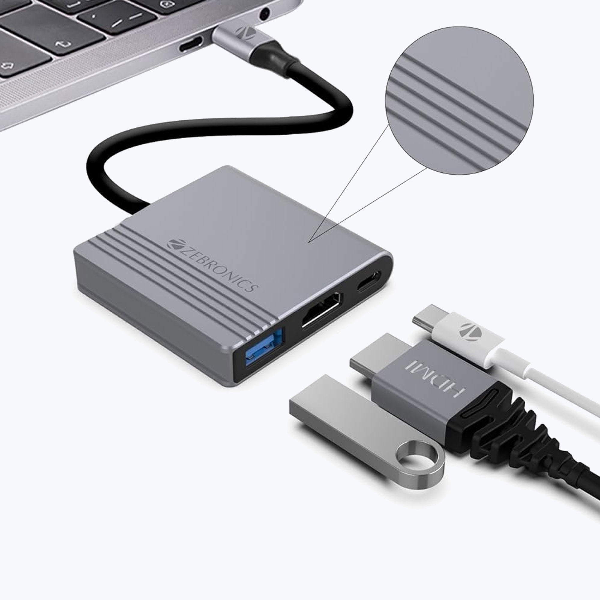 Zeb TA600 Multiport Adapter - Image 2